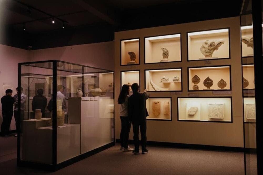 Tham quan nh&agrave; trưng b&agrave;y lịch sử